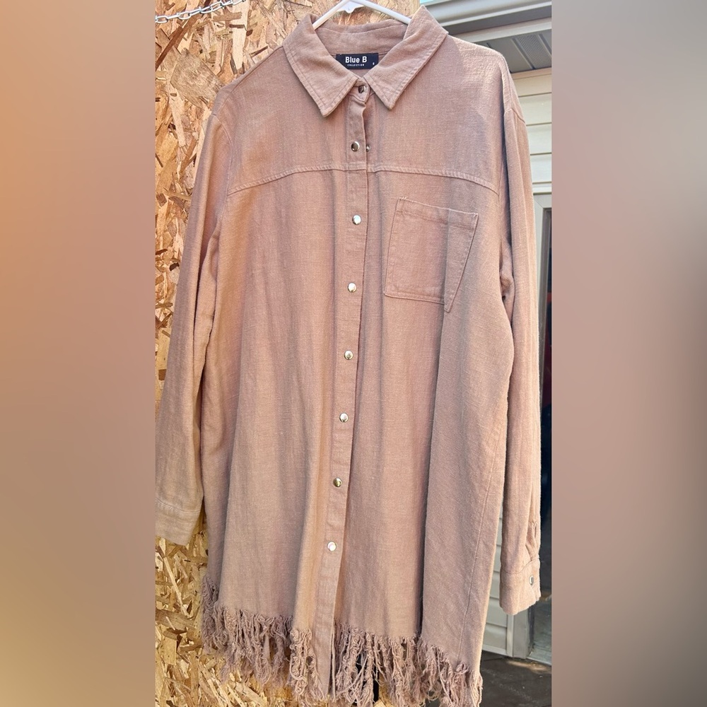 Fringe Tshirt Dress